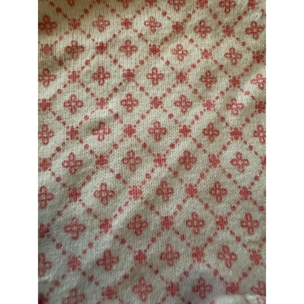 Carter's Pink Floral Pattern Baby Cardigan Sweater Button-Front 24M‎